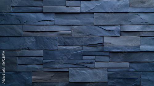 Dark blue stone rock texture background with modern design, perfect for various applications. smooth and rugged surfaces create striking visual appeal