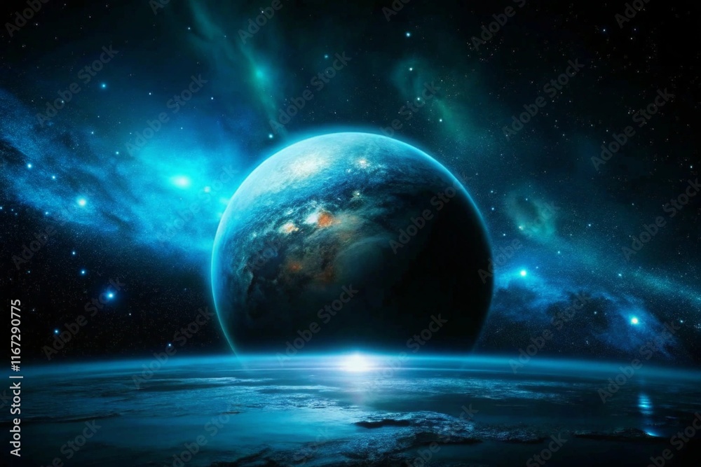 Obraz premium A Cosmic Wonderland