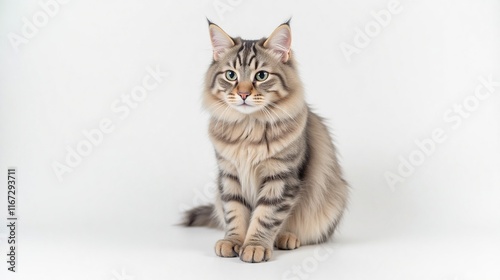 Maine Coon Cat Portrait