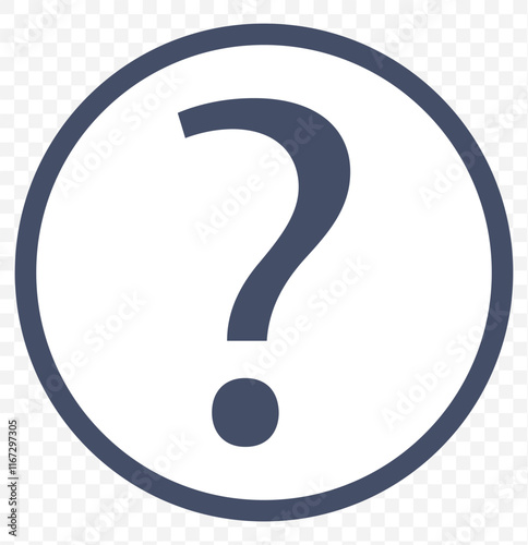question mark symbol. Question mark isolated on a white background. eps 10.