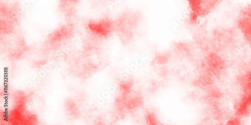 Realistic red colorful smoke clouds with strokes, dark background of empty room, grunge red or white fog and mist effect on black background, abstract fog texture overlays with grunge stains.