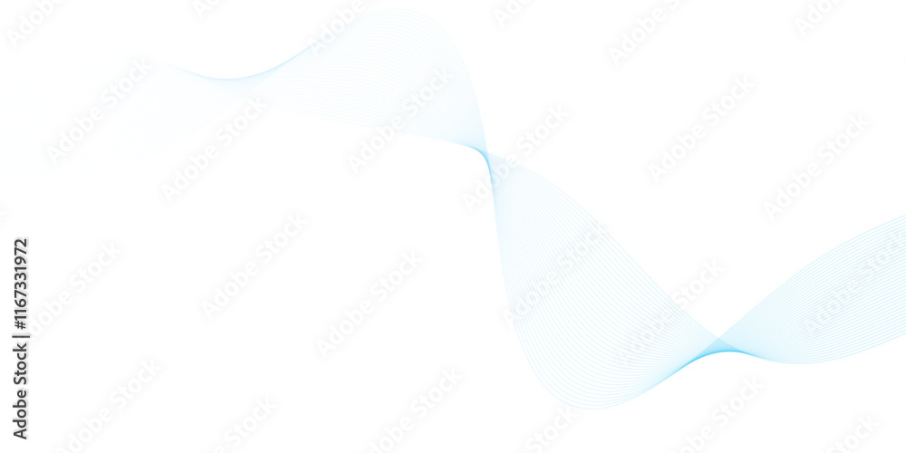 Abstract wave element for design. Digital frequency track equalizer. Stylized line art background. Vector illustration. Wave with lines created using blend tool. Abstract wave element for design. Digital frequency track equalizer. Stylized line art background. Vector illustration. Wave with lines created using blend tool.
