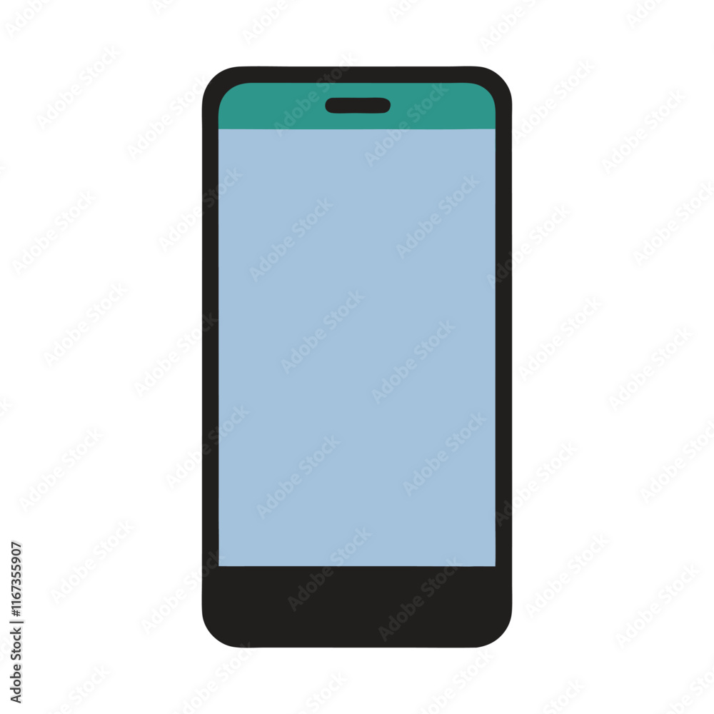 Minimal design phone mockup Minimal design phone mockup