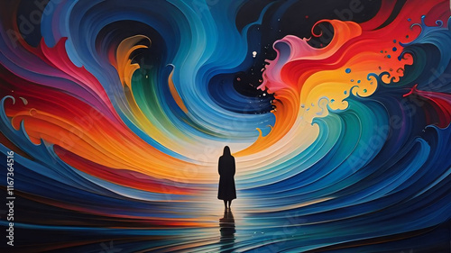 People metaphorical painting