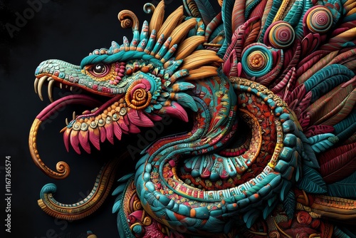 Wallpaper Mural The Legacy of Quetzalcoatl in Ancient Mesoamerican Religion Torontodigital.ca