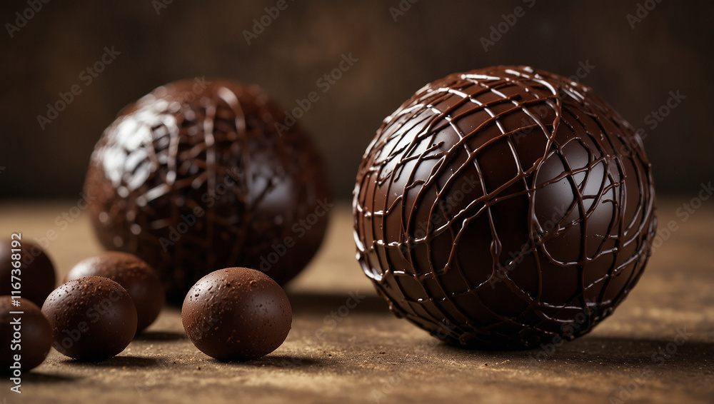 Chocolate ball with new style Chocolate ball with new style