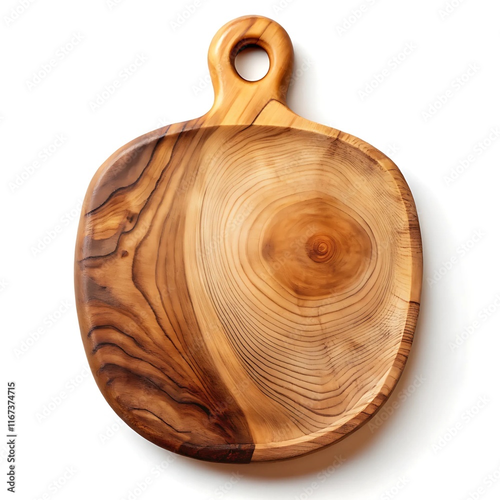 Wooden kitchen cutting board isolated on white background. Wooden kitchen cutting board isolated on white background.