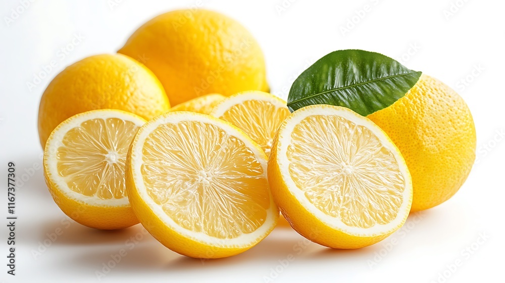 Bright kitchen food photography slicing fresh lemons delightfully Bright kitchen food photography slicing fresh lemons delightfully