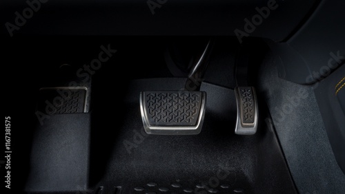 Gas and brake pedal