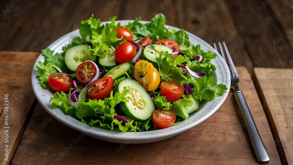 salad with feta cheese and olives