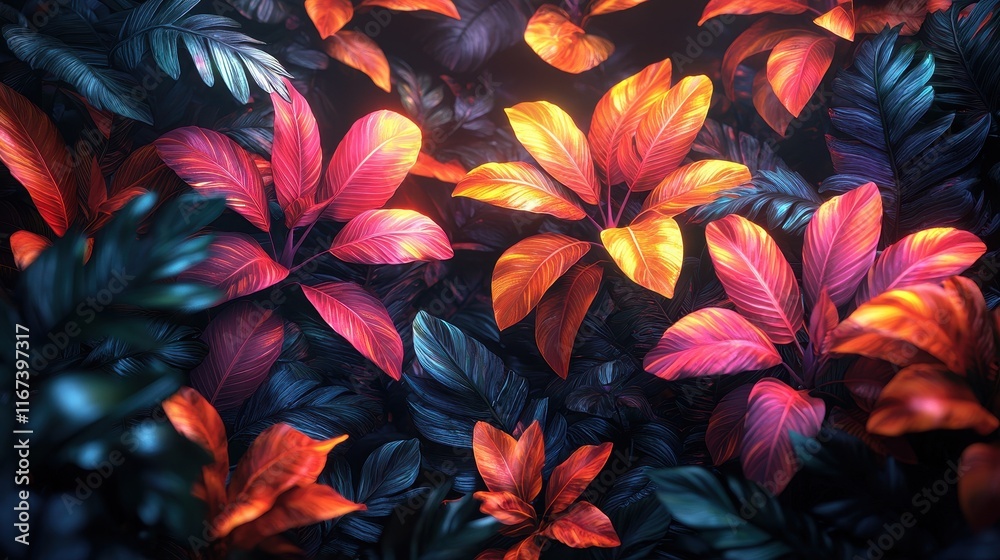 Vibrant leaves in autumn display forest nature photography close-up colorful foliage seasonal beauty Vibrant leaves in autumn display forest nature photography close-up colorful foliage seasonal beauty