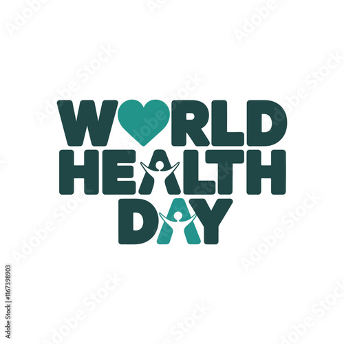 Hand-drawn workd health day concept
