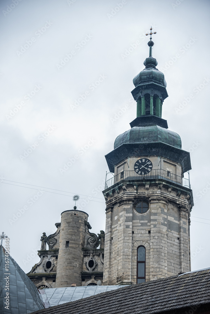 Obraz premium beautiful Dominican Cathedral in Lviv
