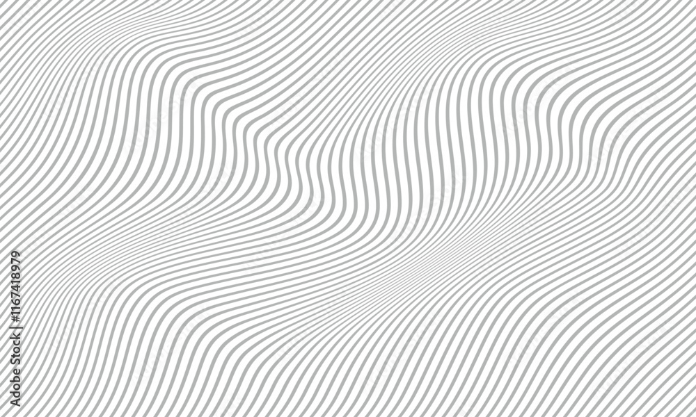 abstract thin wave line pattern suitable for background.