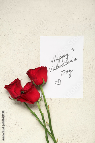 Card with text HAPPY VALENT...