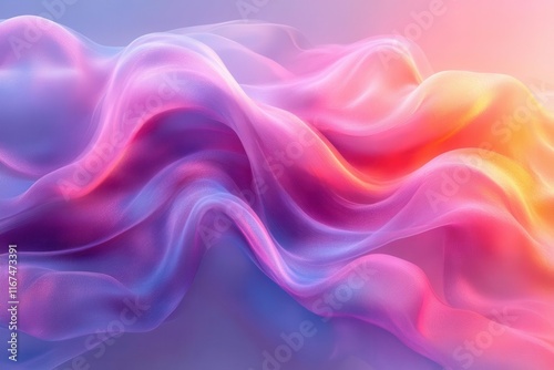 Wallpaper Mural vibrant abstract background featuring swirling pastel colors blending seamlessly into one another creating a dreamy and ethereal wallpaper effect the composition radiates tranquility and creativity Torontodigital.ca