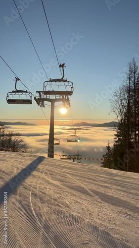 ski lift chairs