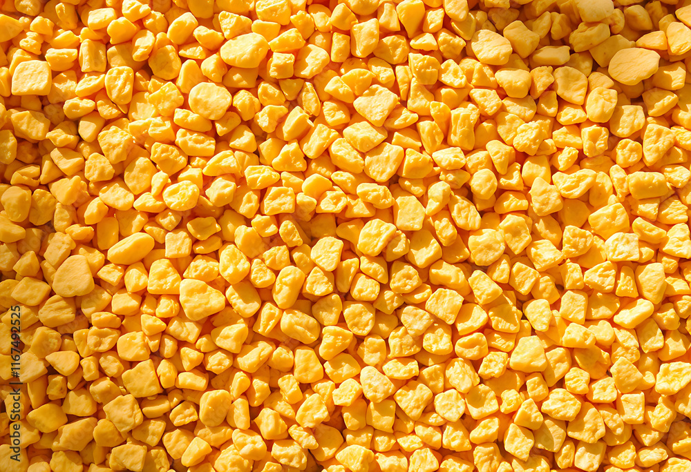 Yellow tiny stones texture for background Yellow tiny stones texture for background