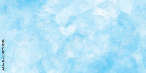 Splash acrylic colorful blue grunge texture background, grunge blue background texture with grainy smoke effect, abstract blue watercolor painting textured on black grunge paper.