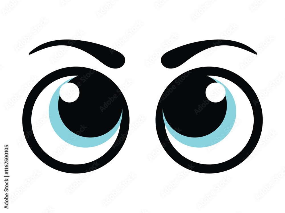 cartoon eye expression art illustration cartoon eye expression art illustration
