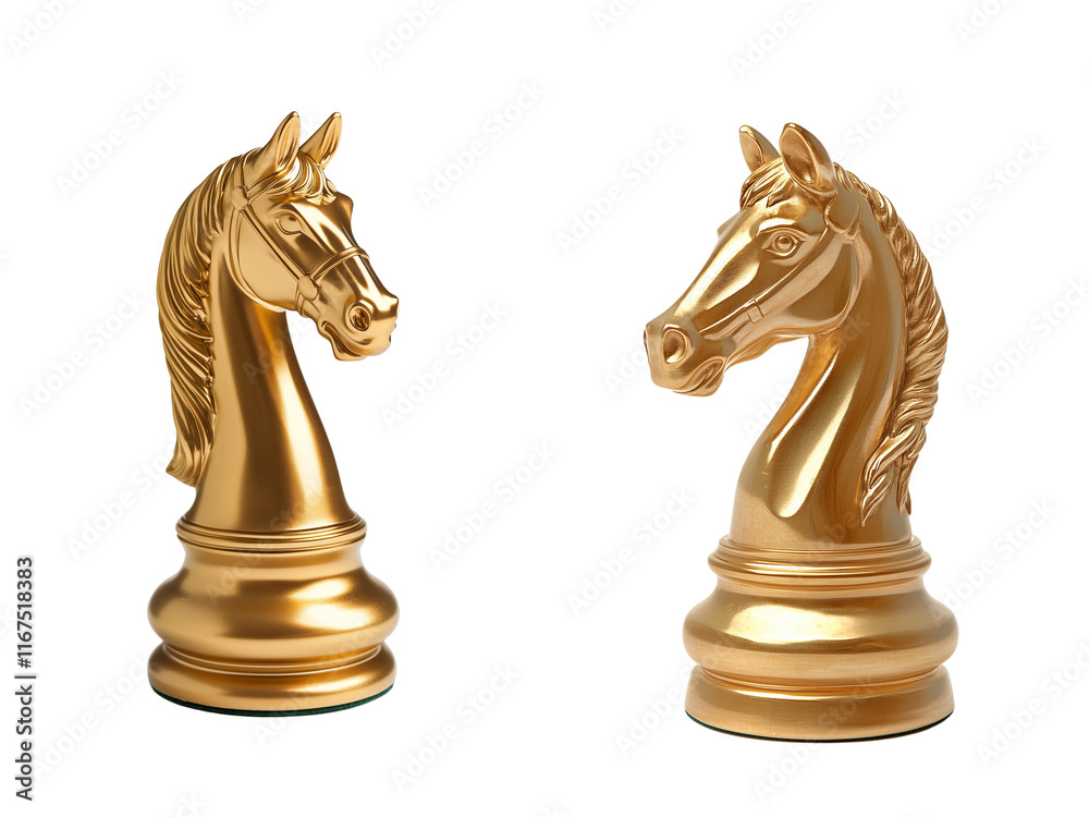 Set of a Knight chess piece, isolated on transparent background. Set of a Knight chess piece, isolated on transparent background.