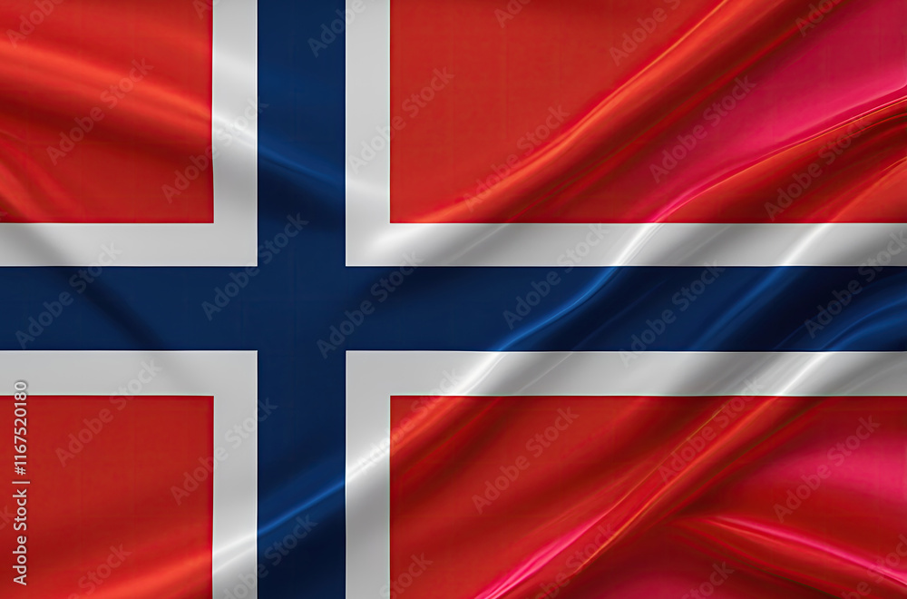 Obraz premium norwegian flag for national Day or Independence Day of norwegia