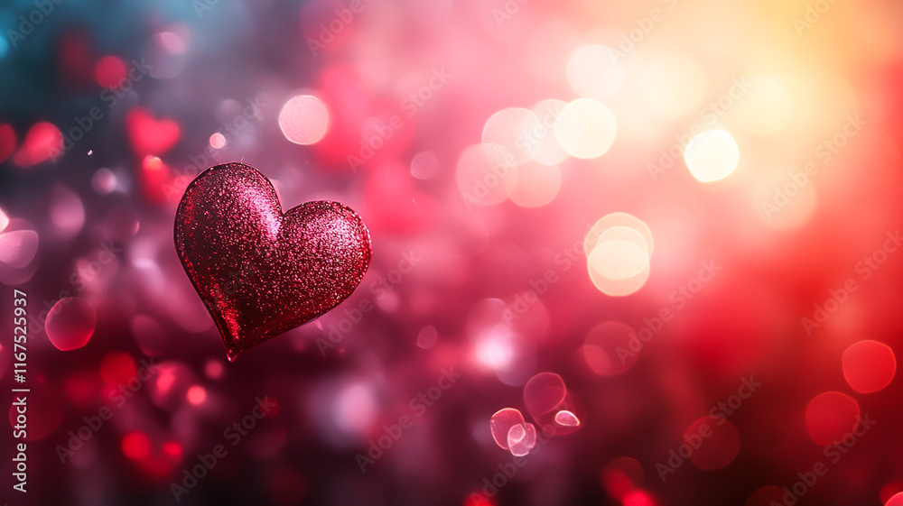 A romantic scene with red and blue bokeh lights, featuring two glittery red hearts floating prominently, symbolizing love and a festive Valentine’s Day atmosphere.
A romantic scene with red and blue bokeh lights, featuring two glittery red hearts floating prominently, symbolizing love and a festive Valentine’s Day atmosphere.