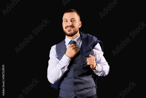 Confident young businessman...