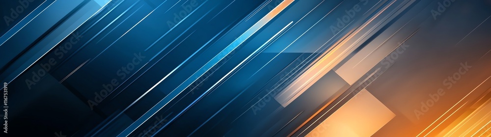 Abstract background with dynamic diagonal lines in blue and orange hues, creating a futuristic and energetic visual effect ideal for digital design and technology themes. Abstract background with dynamic diagonal lines in blue and orange hues, creating a futuristic and energetic visual effect ideal for digital design and technology themes.