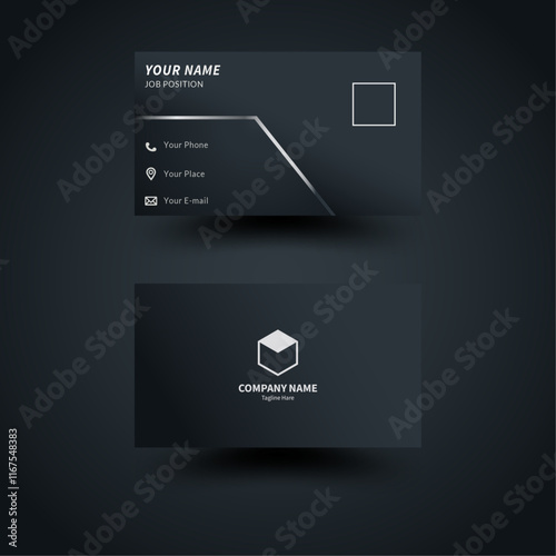 Business Card Design Template Clean Professional Business Card Template, Visiting Card , Business Card Design Template. Business card design.