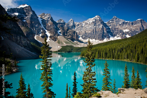 Early Summer Morning at Moraine Lake, Canada