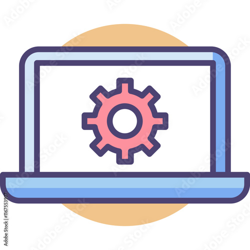 Engineering Physics constructions and tools colored icon pack