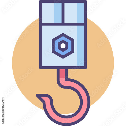 Engineering Physics constructions and tools colored icon pack