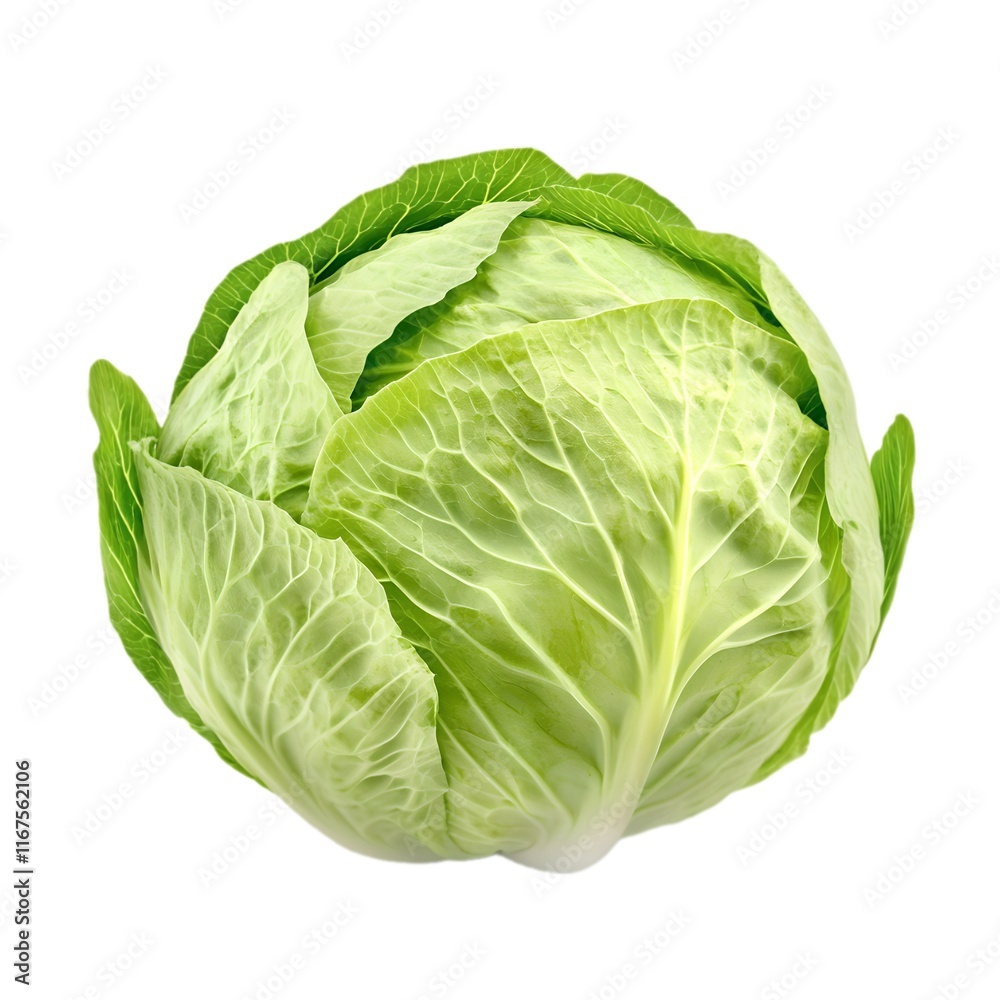 Green cabbage head close up fresh vegetable. Cabbage single food. Vegetable for diet and healthy eating. Cabbage isolated on white background Green cabbage head close up fresh vegetable. Cabbage single food. Vegetable for diet and healthy eating. Cabbage isolated on white background