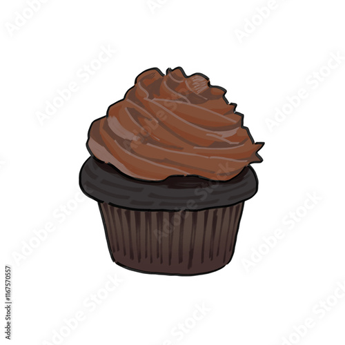 chocolate cupcake 