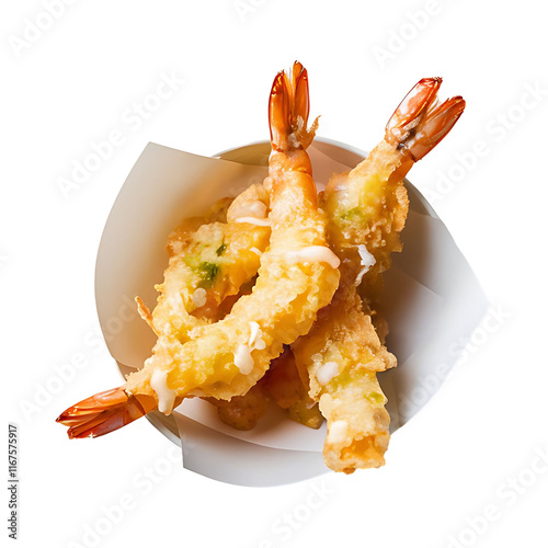  Crispy tempura shrimp photo