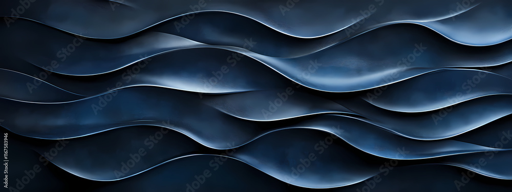 Obraz premium Elegante Texturwellen