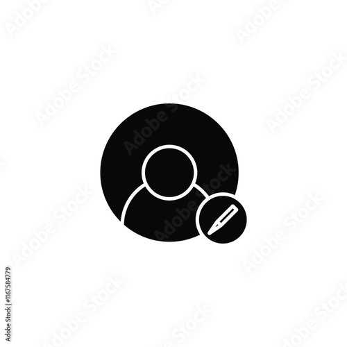 Minimalist Profile Icon for User Interfaces