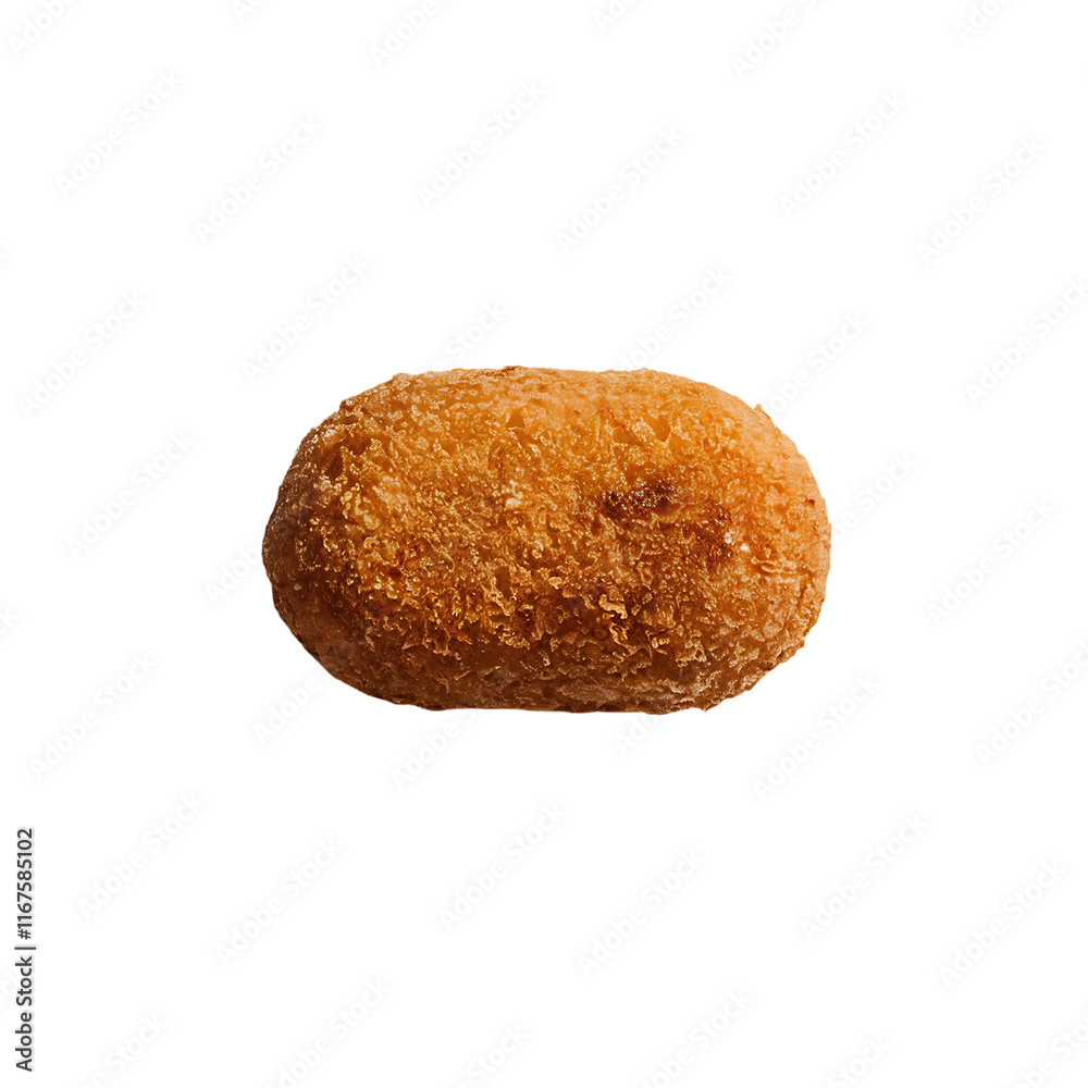 single fried croquette snack
single fried croquette snack
