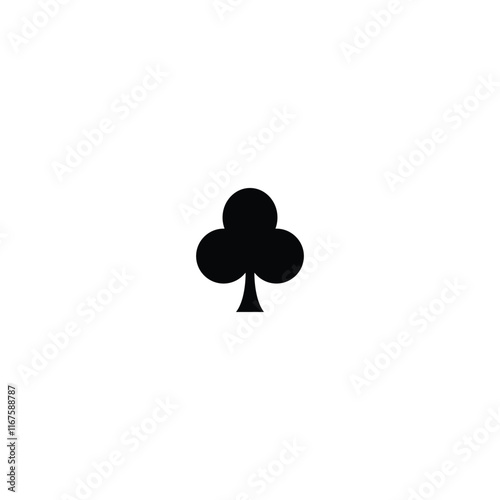 Classic Playing Card Icon for Game Design