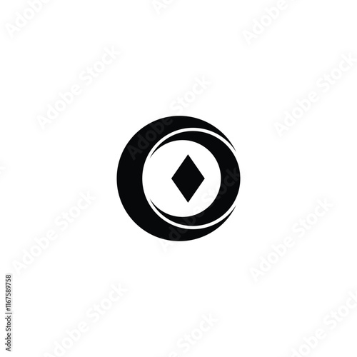Classic Playing Card Icon for Game Design