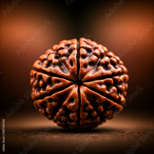 Rudraksha macro photo