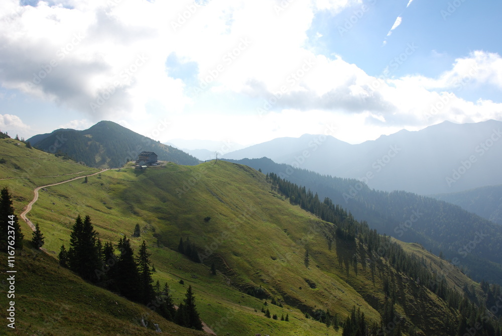 Naklejka premium Hüttentour