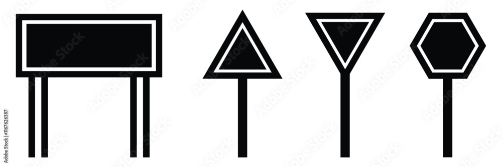 Blank signpost collection. Set of blank traffic road sign. EMPTY SIGNPOST. Set of road signs, Board tourist direction indicator flat line icon. Traffic board, road direction indicator. Design eps 10 Blank signpost collection. Set of blank traffic road sign. EMPTY SIGNPOST. Set of road signs, Board tourist direction indicator flat line icon. Traffic board, road direction indicator. Design eps 10