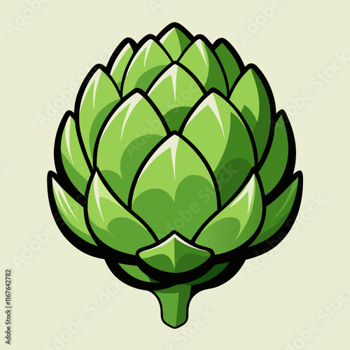 illustration of a artichoke