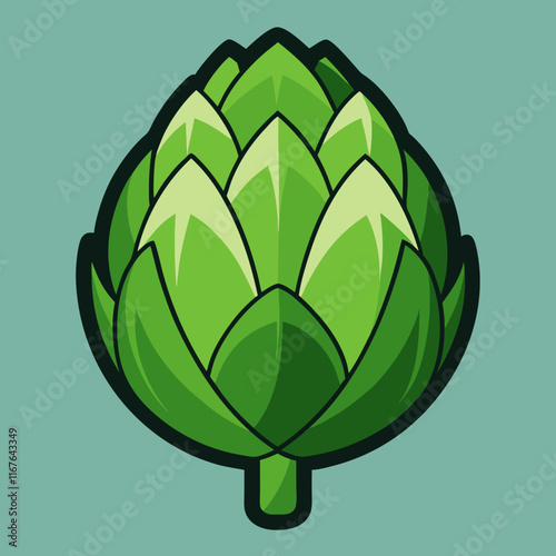 illustration of a artichoke
