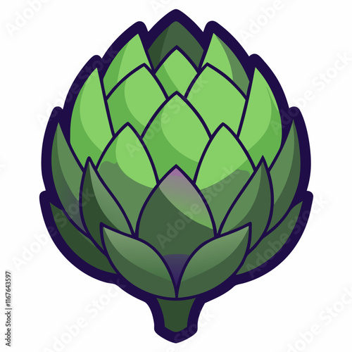 illustration of a artichoke