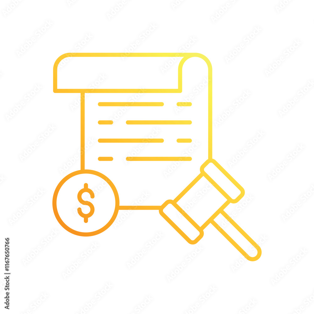 Bail vector icon Bail vector icon