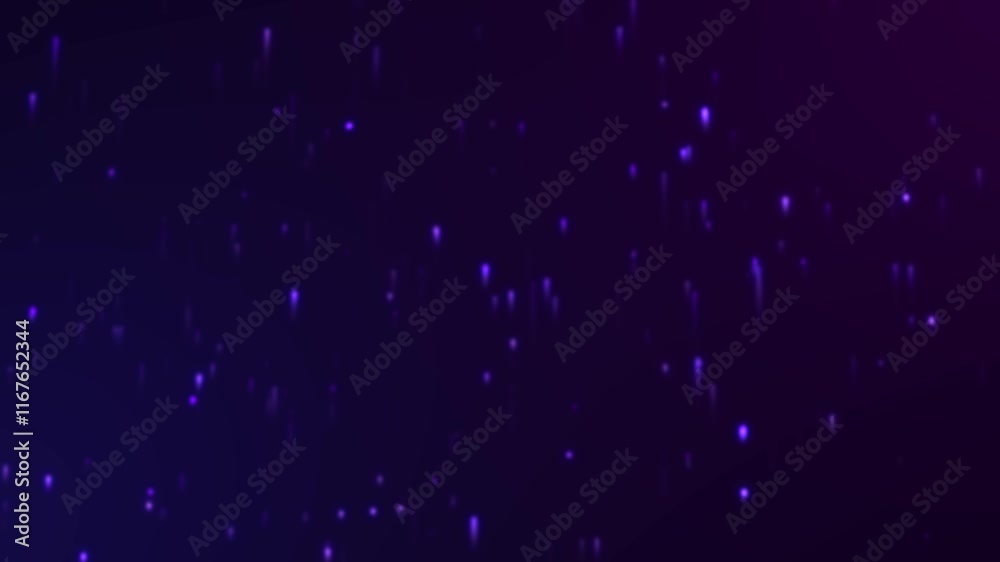 Floating blue and purple particle stream background. Seamless looping wallpaper animation for cool tech video. Floating blue and purple particle stream background. Seamless looping wallpaper animation for cool tech video.