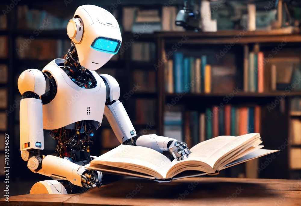 The AI Scholar: Learning from the Past, Robotics Meets Literature: A New Era of Knowledge, Artificial Intelligence in the Library, The Reading Robot: Bridging Technology and Books, A Future of Learnin The AI Scholar: Learning from the Past, Robotics Meets Literature: A New Era of Knowledge, Artificial Intelligence in the Library, The Reading Robot: Bridging Technology and Books, A Future of Learnin